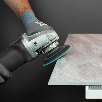 Polerpad til Tørpolering Ø100 mm, Nr. 100