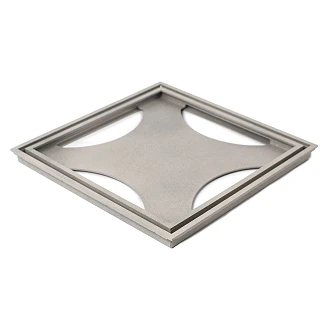 Afløbsrist <strong>Tile In Frame</strong>  200 Granit Mat