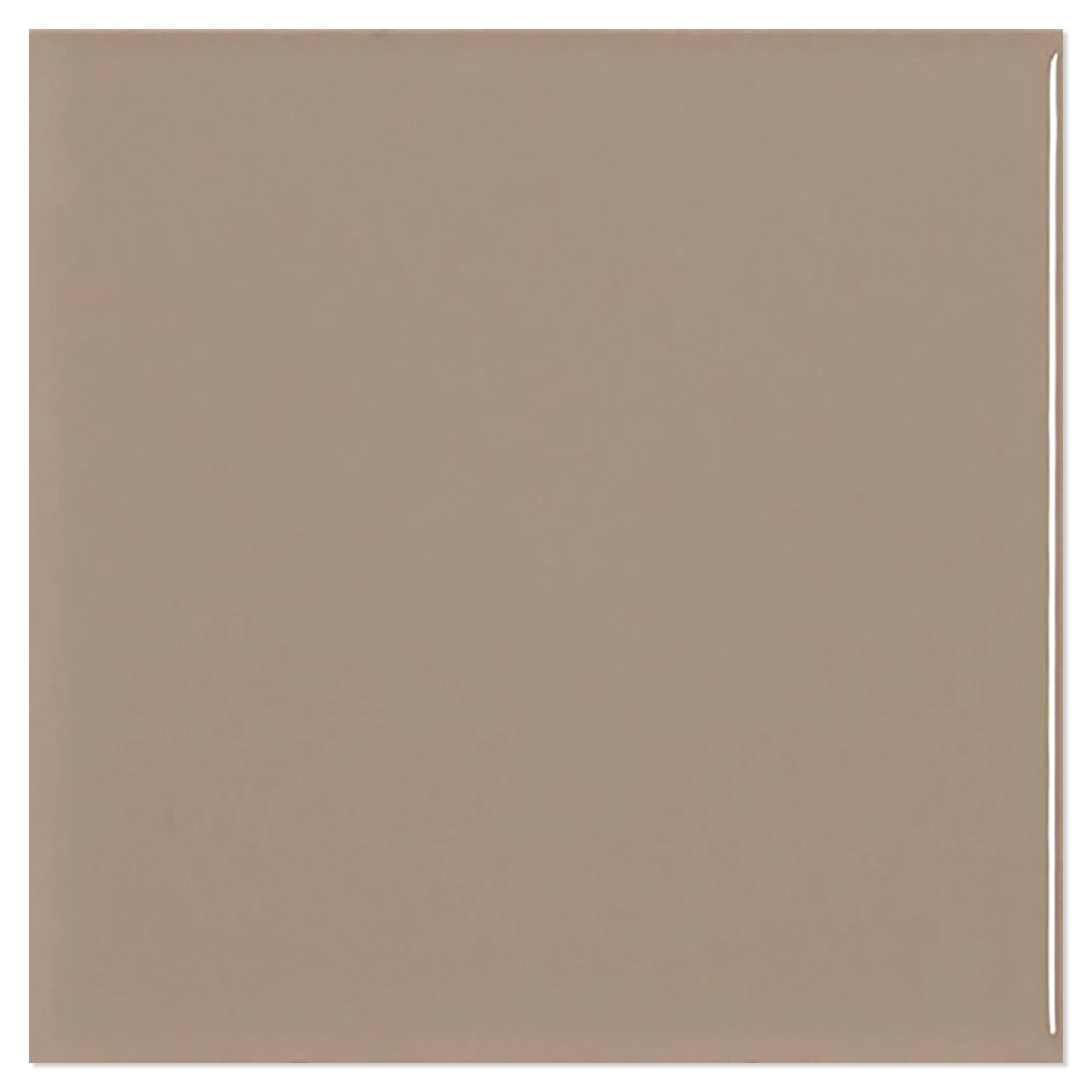 Vægflise Monocolor Beige Gulbrun Blank 15x15 cm