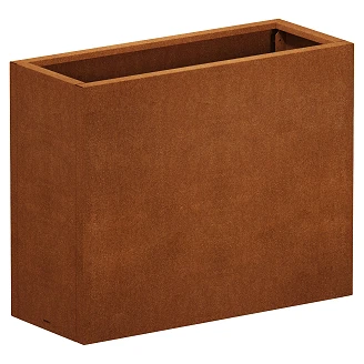 Herstera Udendørskrukke <strong>Verde Vivo</strong>  med justerbar volumenfunktion Cortenstål 100x40x80 cm