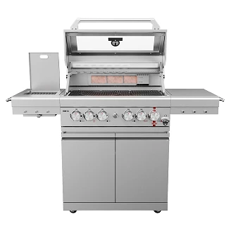 Köler Gasgrill <strong>Krone</strong>  S2 Sølvgrå 159x159x120 cm