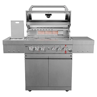 Köler Gasgrill <strong>Krone</strong>  S3 Sølvgrå 147x147x120 cm