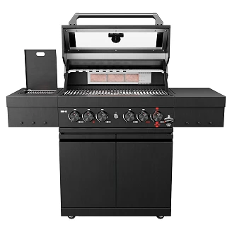 Köler Gasgrill <strong>Krone</strong>  S3 Sort 147x147x120 cm