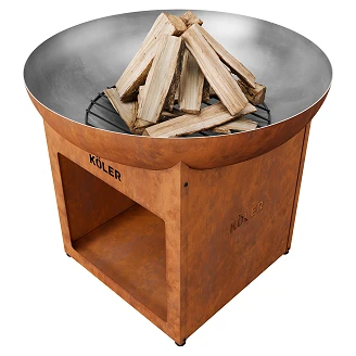 Köler Ildsted <strong>Herd</strong>  X0 Corten 44x44x78 cm