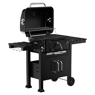 Köler Kulgrill Ember Ny CH2 Sort 62x62x103 cm