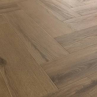 Arbiton Vinylgulv <strong>Amaron Herringbone</strong>  Rochester Oak-Træstruktur 14.8x59 cm