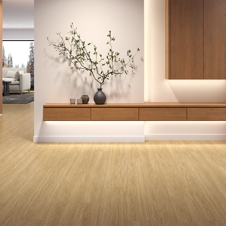 Kerlux Vinylgolv Compact Severn Fresno Trästruktur 18.3x122 cm