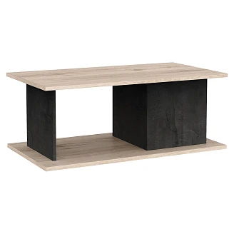 Sofabord <strong>Bellaris</strong>  Hamilton Eg, Hvid 91x50 cm