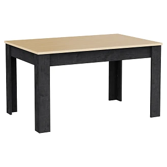 Spisebord Kenton Mørk Beton, Artisan Eg 138x90 cm