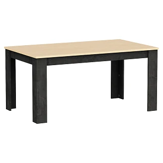 Spisebord Kenton Mørk Beton, Artisan Eg 205x90 cm