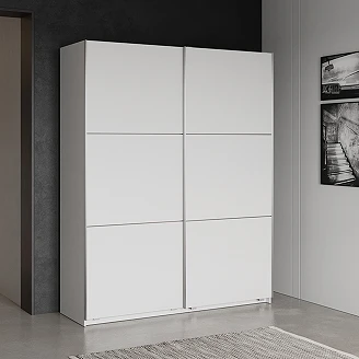 Garderobeskab <strong>Almara</strong>  Hvid 180x60 cm