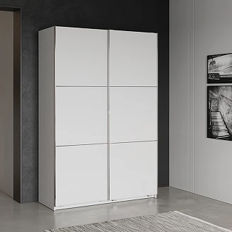 Garderobeskab <strong>Almara</strong>  Hvid 148x60 cm