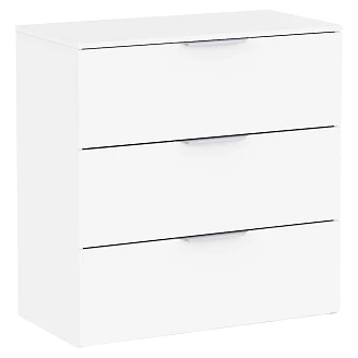 Kommode <strong>Skand</strong>  Hvid, 3 Skuffer 80x41 cm