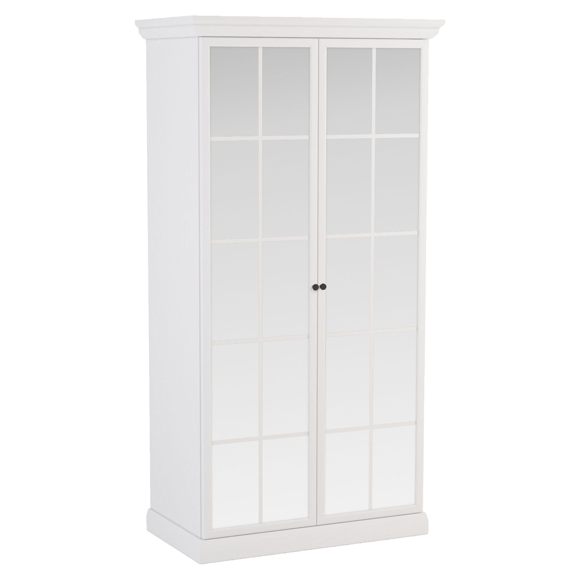 Garderobeskab Halma Hvid Opal, Artisan Eg 55.5x102.5 cm