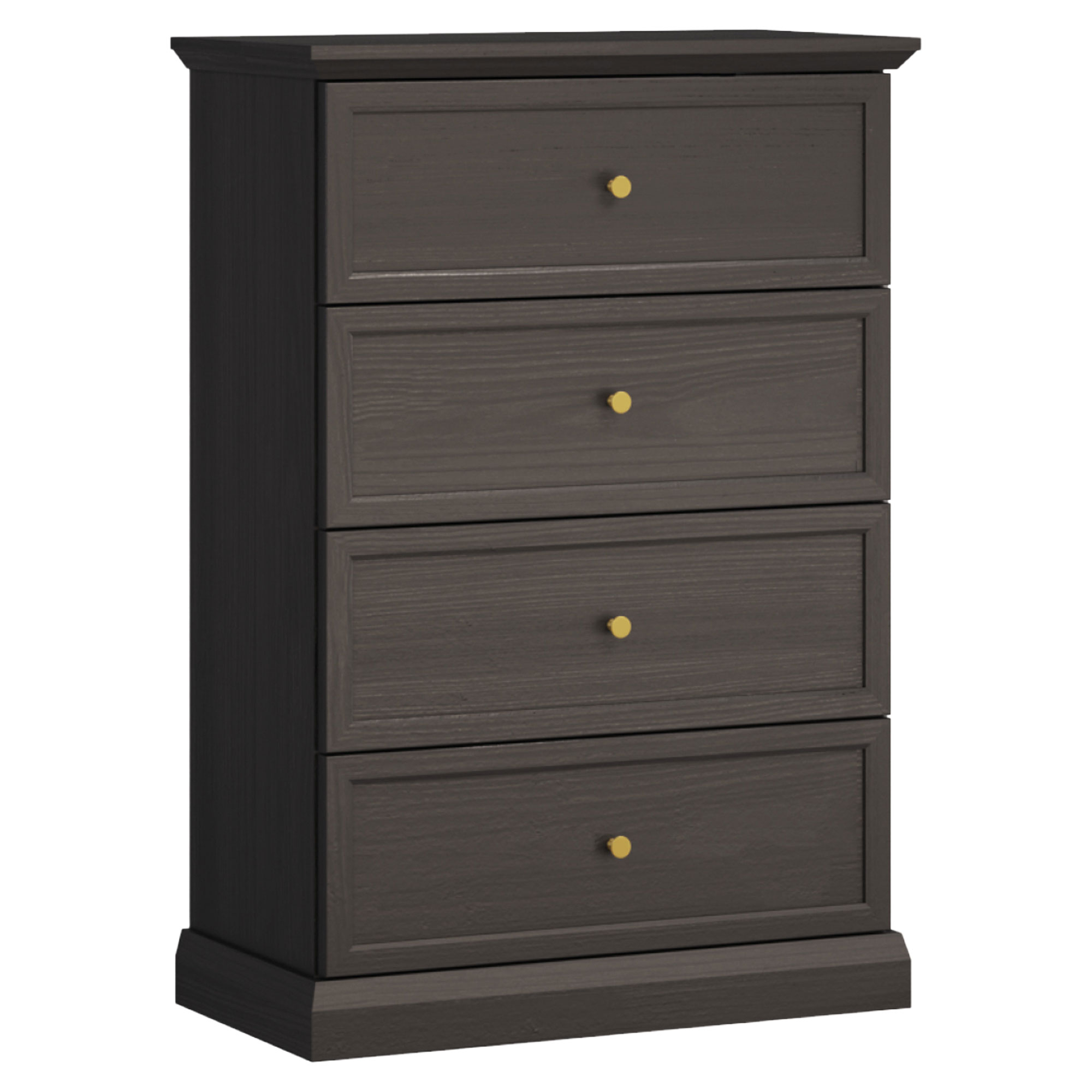 Skænk Halma Sort Grafit, Artisan Eg 39.5x75.5 cm