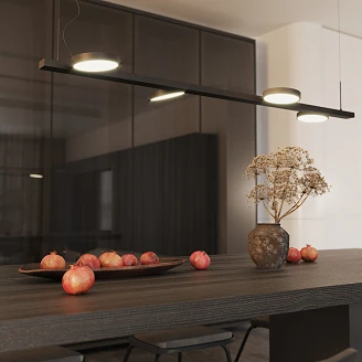 Hängande Lampa <strong>Hofors</strong>  Fyra Svart