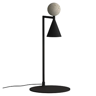 Bordslampa <strong>Fälth</strong>  Svart, Beige