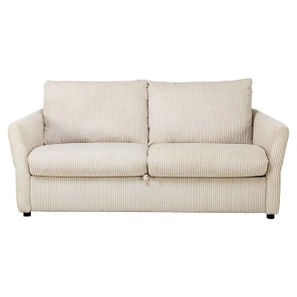 Sovesofa <strong>Sylvre</strong>  Lincoln Perlegrå med Madras 11 cm 178 cm