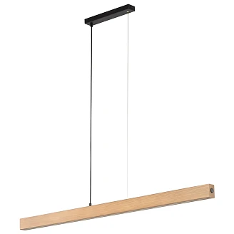 Hængende Lampe <strong>Sol</strong>  Træ Mat 126 cm
