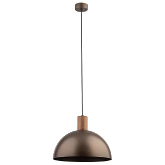 Hængende Lampe Visby Lysebrun Mat