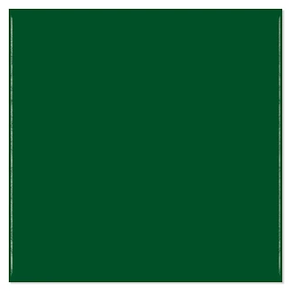 Vægflise <strong>Monocolor</strong>  Grøn Blank 15x15 cm