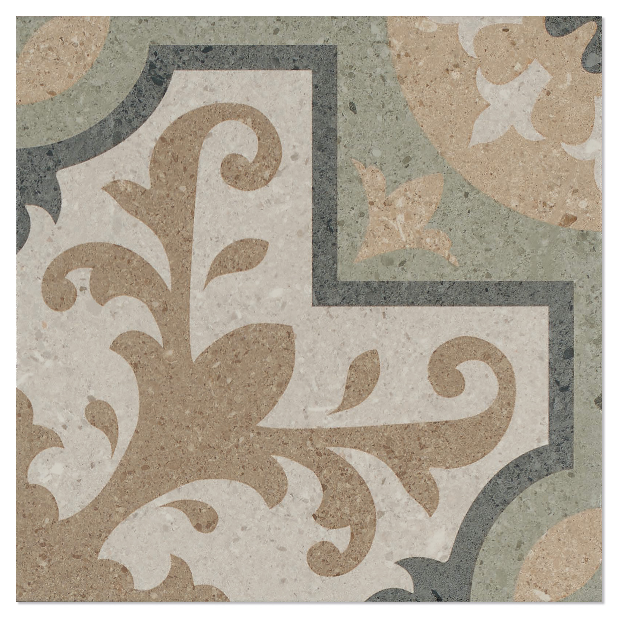 Klinker Tavira Indretning 05 Mat 23x23 cm