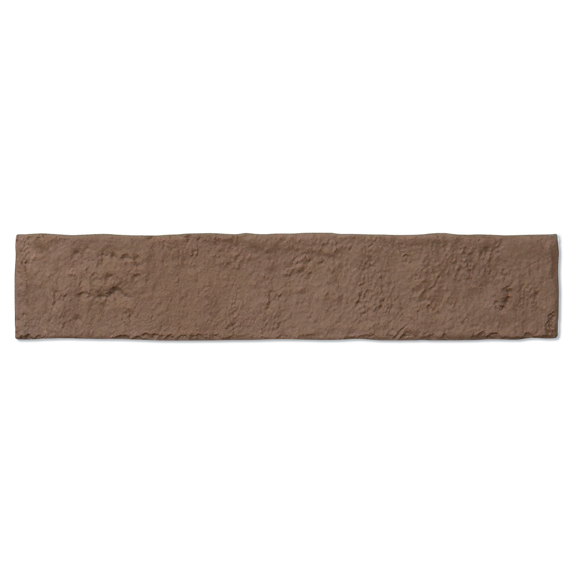 Vægflise Vester Brun Mat 5x25 cm