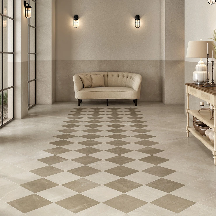 Marmor Klinker Lindal Brun Mat 30x30 cm