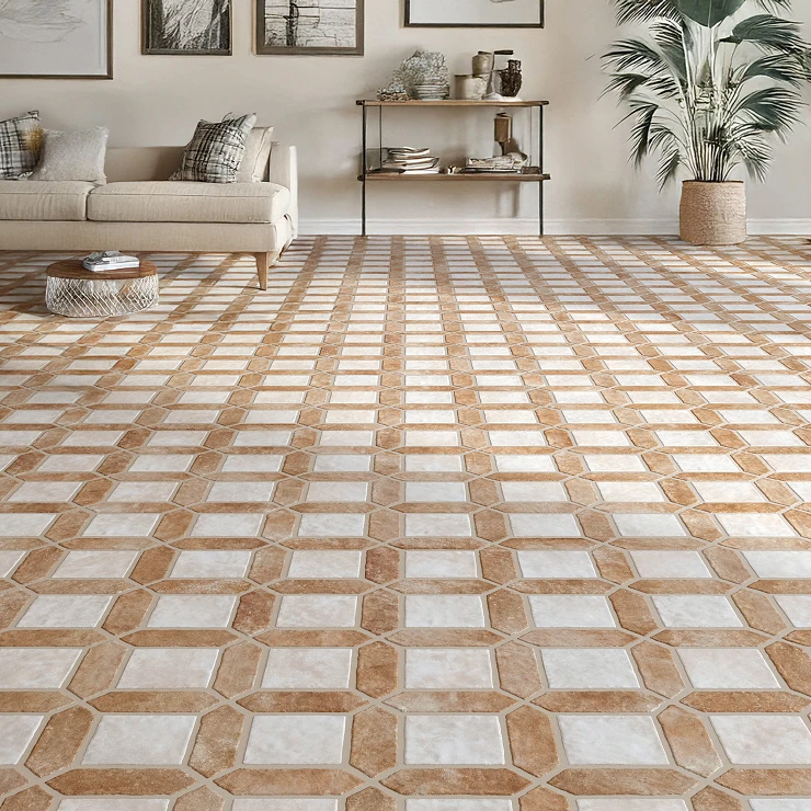 Klinker Lindvik Terrakotta-Hvid Mat 40x60 cm