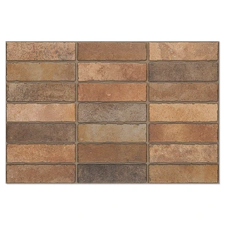 Klinker <strong>Ekeberg</strong>  Brun Blanding Mat 40x60 cm