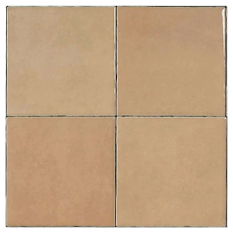 Estudio Vægflise <strong>Zellij</strong>  Clay Blank 13x13 cm