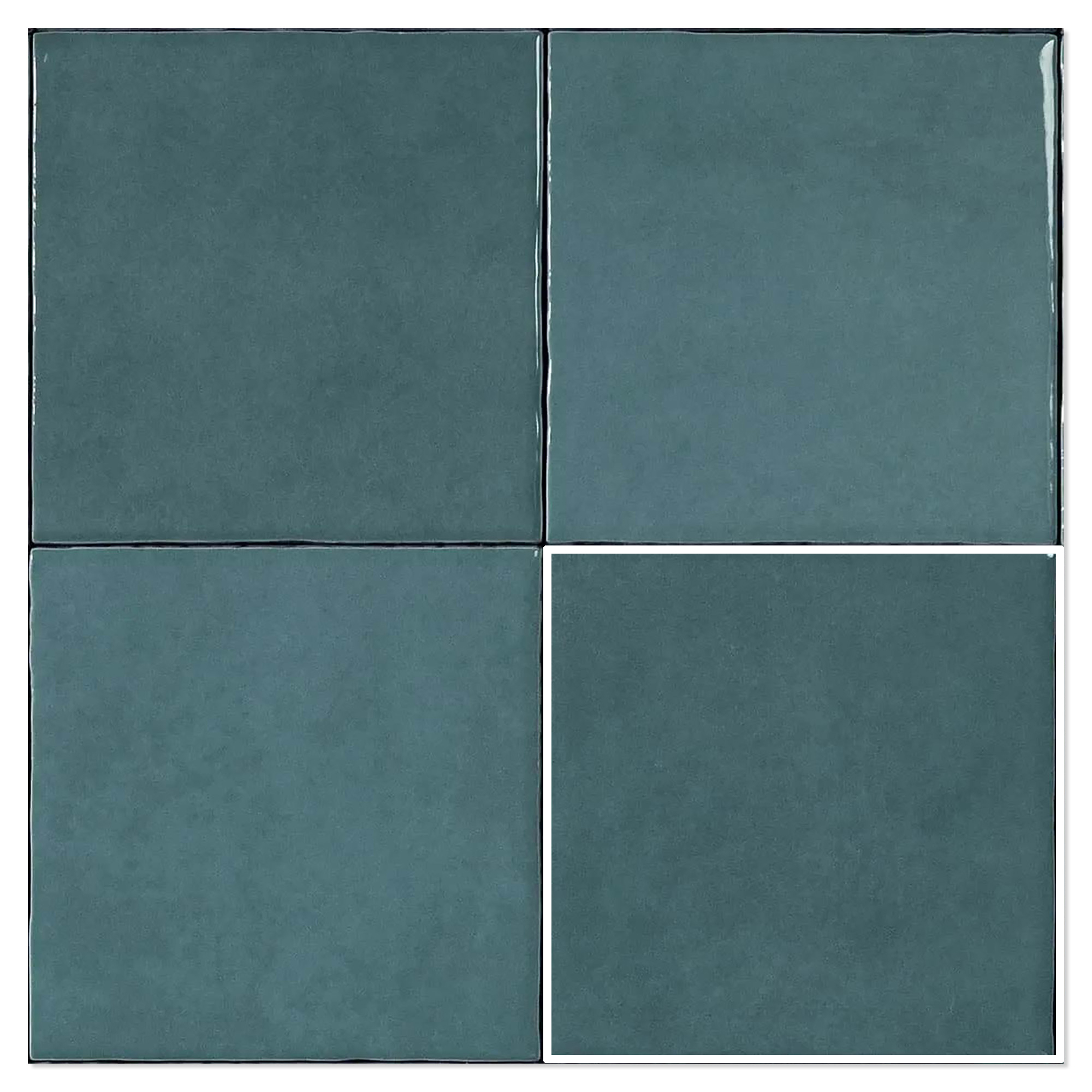 Estudio Vægflise Zellij Ocean Blank 13x13 cm