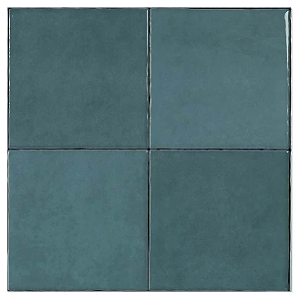 Estudio Vægflise <strong>Zellij</strong>  Ocean Blank 13x13 cm