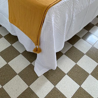 Terrazzo <strong>Graniglia</strong>  Bianco Mat 20x20 cm