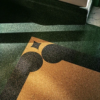 Terrazzo <strong>Graniglia</strong>  Giallo Mat 20x20 cm