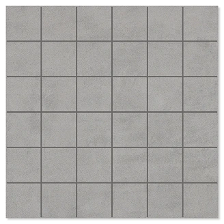 Mosaik Klinker <strong>Direct</strong>  Mørkegrå Mat 30x30 (5x5) cm