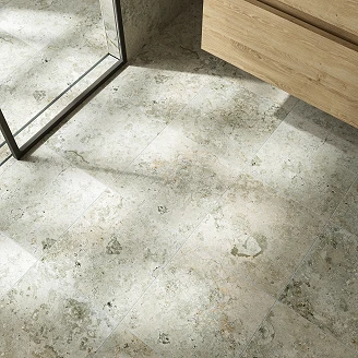 Klinker <strong>Kalksten Fjäll</strong>  Lys Brun Mat-Struktur 3D 30x30 cm