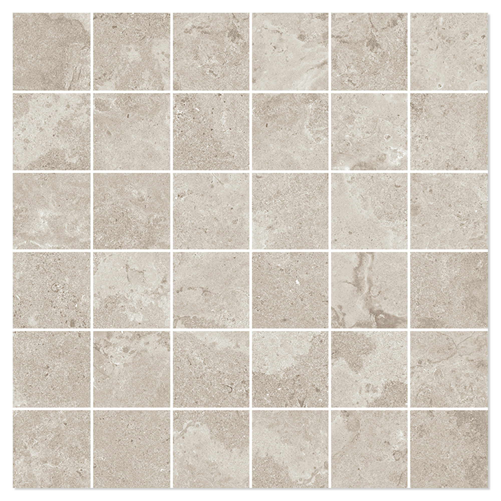 Novoceram Mosaik Klinker Kairn Naturlig Mat 30x30 (5x5) cm