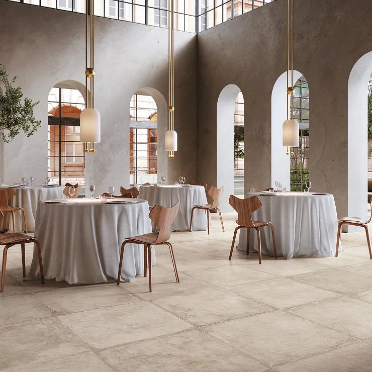 Novoceram Klinker Chateau Elfenbenskysten Mat 80x80 cm