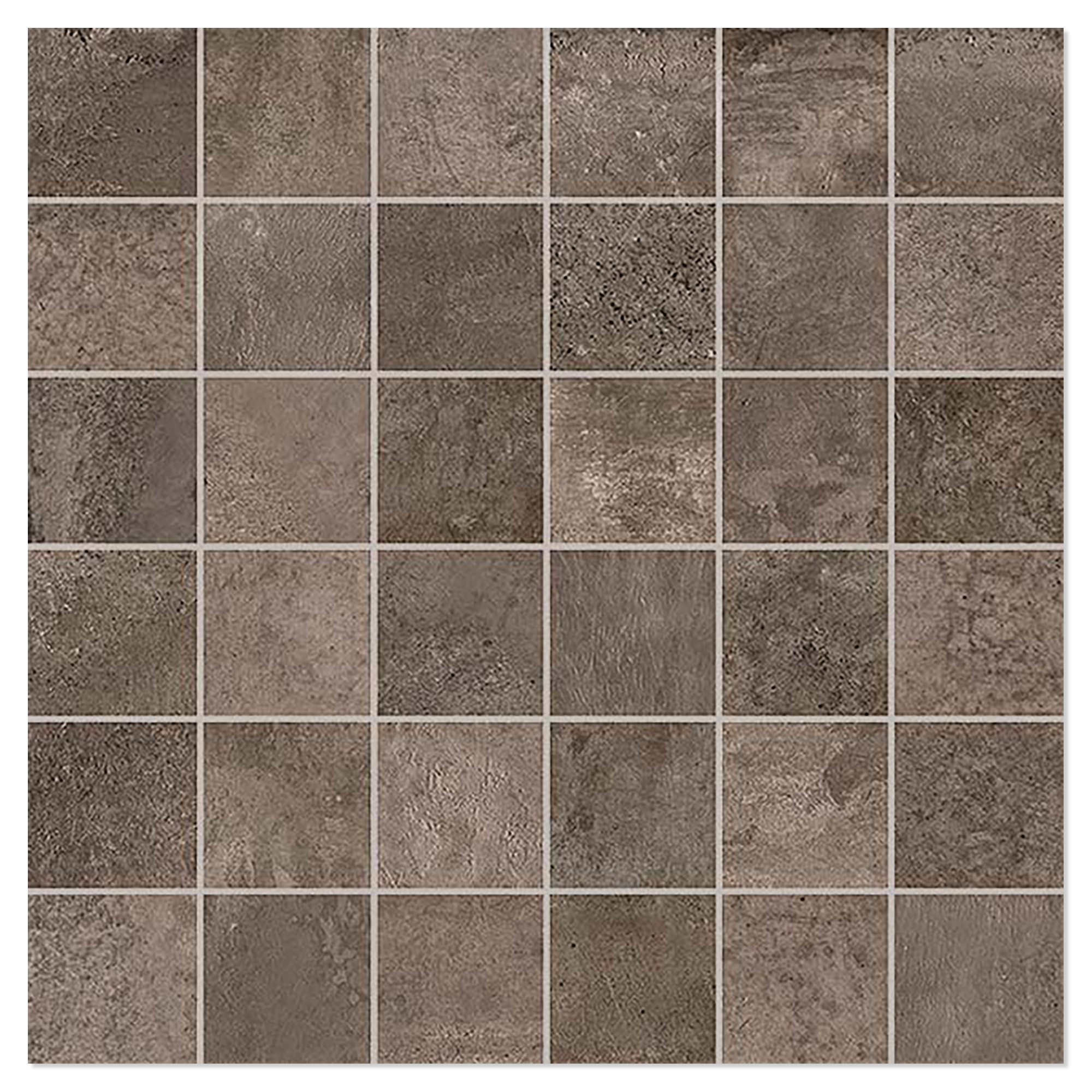 Novoceram Mosaik Klinker Chateau Novoceram Mokka Mat 30x30 (5x5) cm