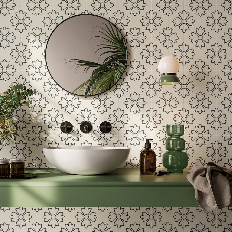 Novoceram Klinker Boheme Blomst Mat 20x20 cm