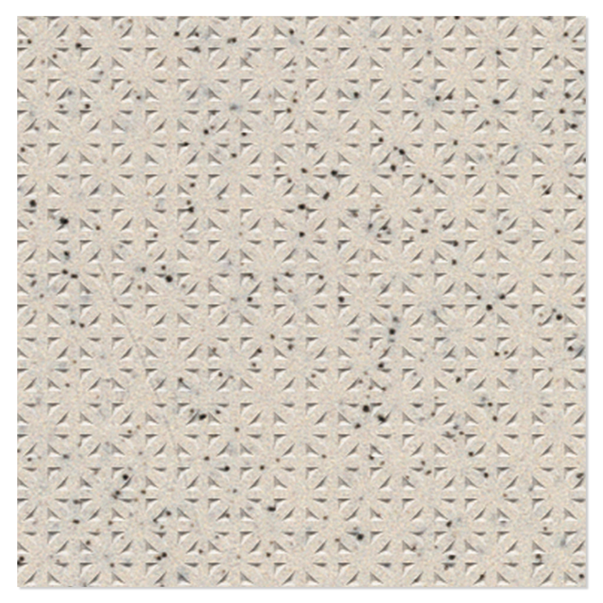 Novoceram Klinker Standard Hvid Sort Diamantpunkt Mat 30x30 cm