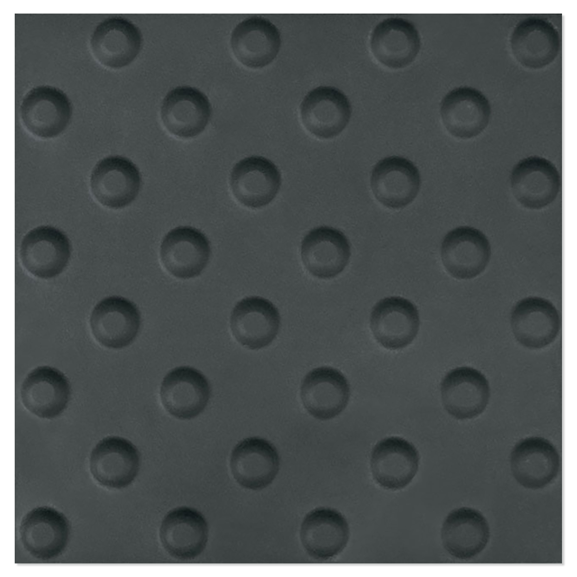 Novoceram Taktil Plade Sort Mat 30x30 cm