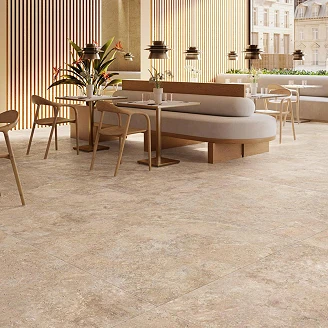 Novoceram Klinker Tiber Lys Mat 120x120 cm