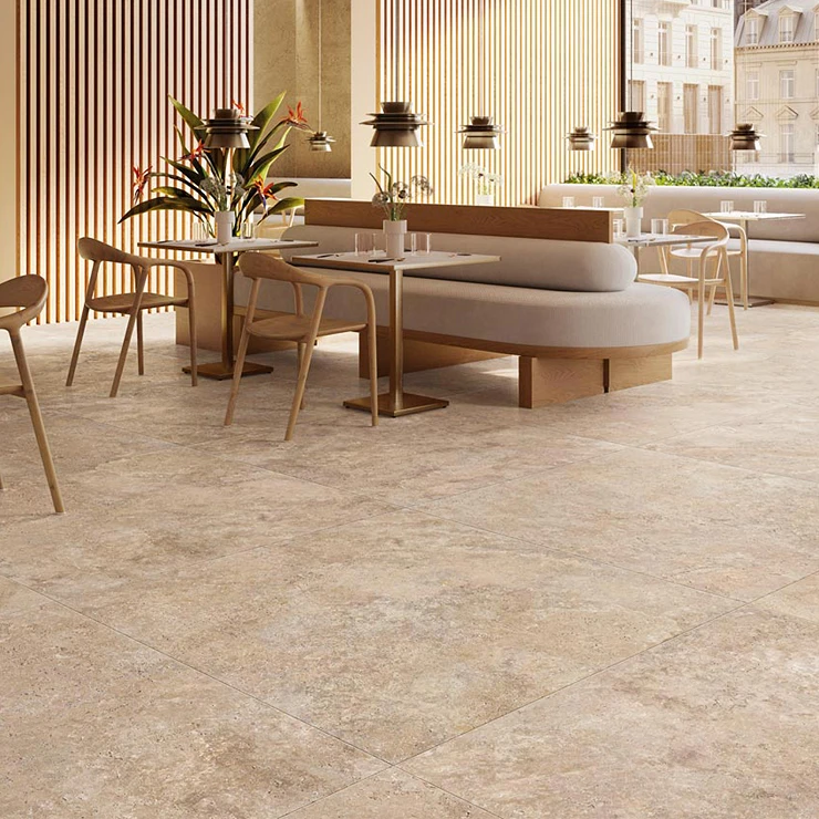 Novoceram Klinker Tiber Lys Mat 120x120 cm