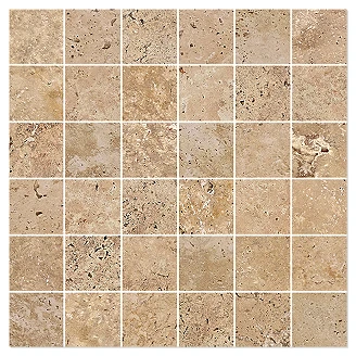 Novoceram Mosaik Klinker <strong>Tiber Novoceram</strong>  Naturlig Mat 30x30 (5x5) cm