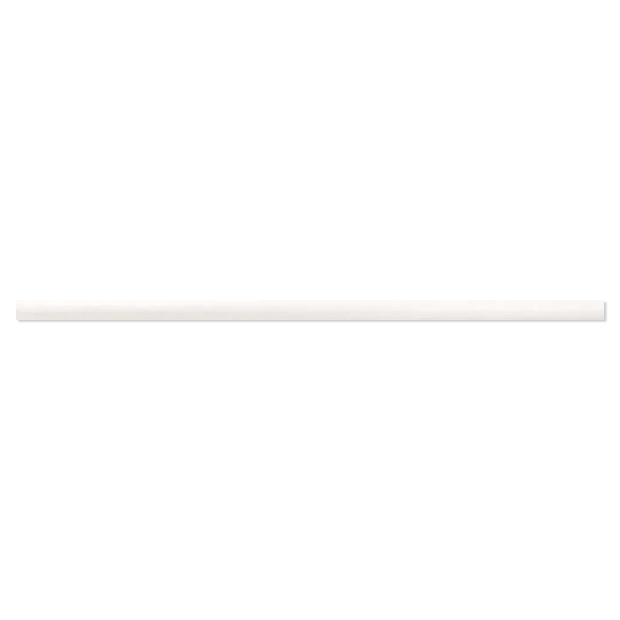 Dekor Vægflise Neila Hvid Blank 1.2x30 cm