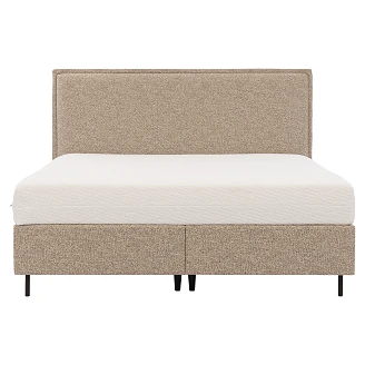 Sengestel <strong>Ravelo</strong>  Pure Beige med Opbevaring 160x200 cm