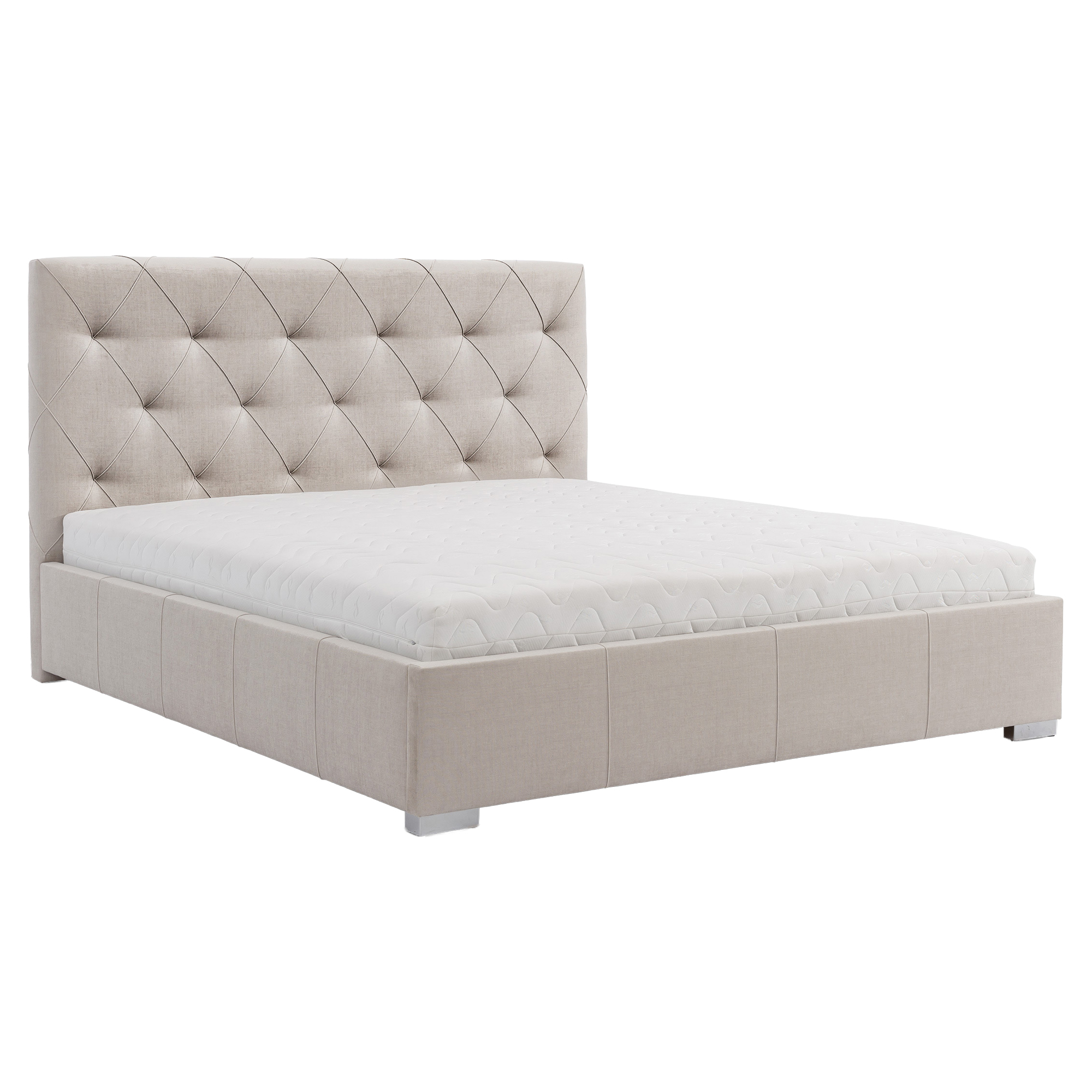 Sengestel Flexon Beige uden Opbevaring 160x200 cm