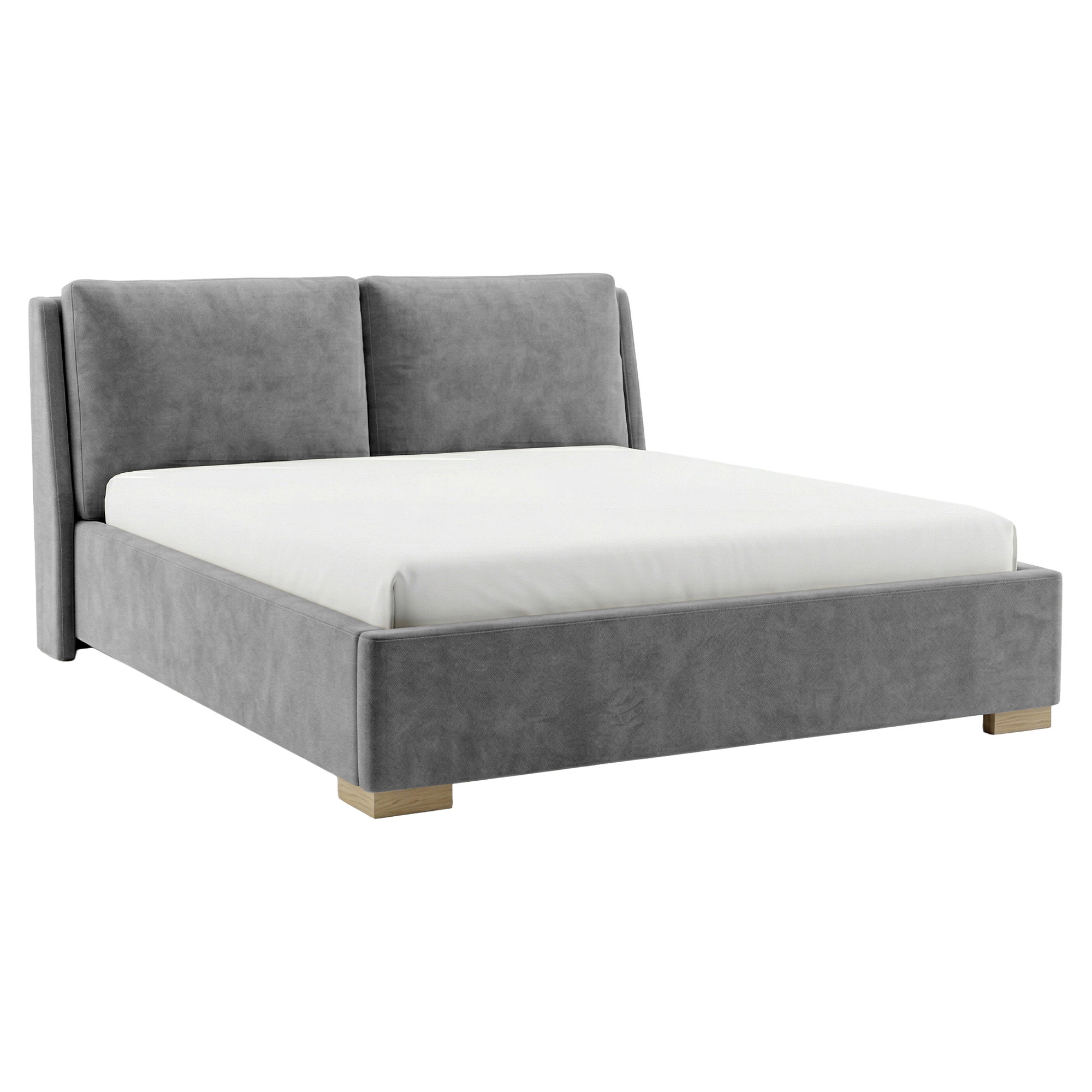 Sengestel Monvik Hvid med Opbevaring 140x200 cm